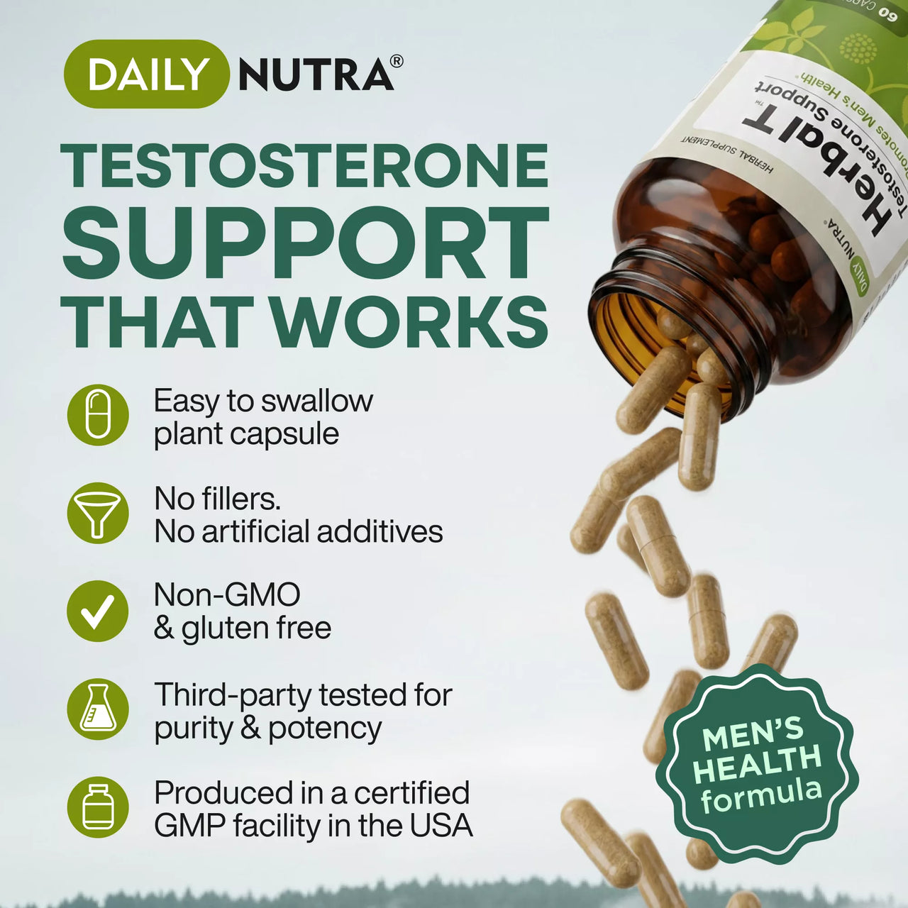 Herbal T Natural Testosterone Booster