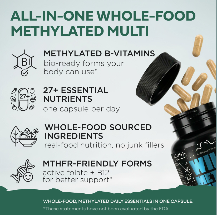 Methylated Whole Food Multivitamin
