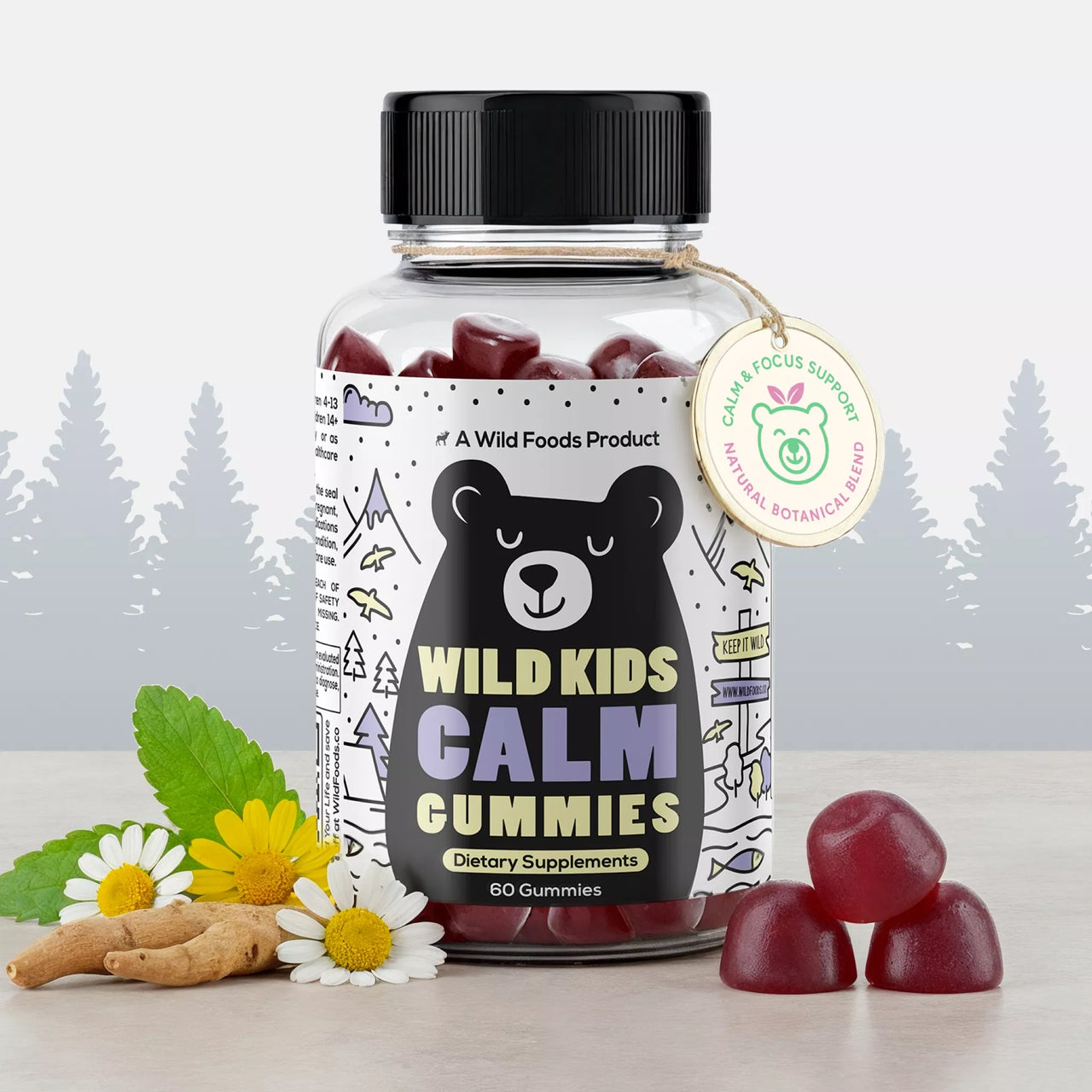 Wholesale of 60 - Wild Kids Calm Gummies