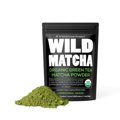 Wild Matcha - Ceremonial Grade From Japan - Wholesale case of 12 Wholesale Wild Foods   