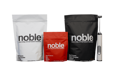 NEW: Noble Animal-Based All-In-One Nutrition with Organs Protein Noble Origins Bundle: Vanilla + Chocolate  