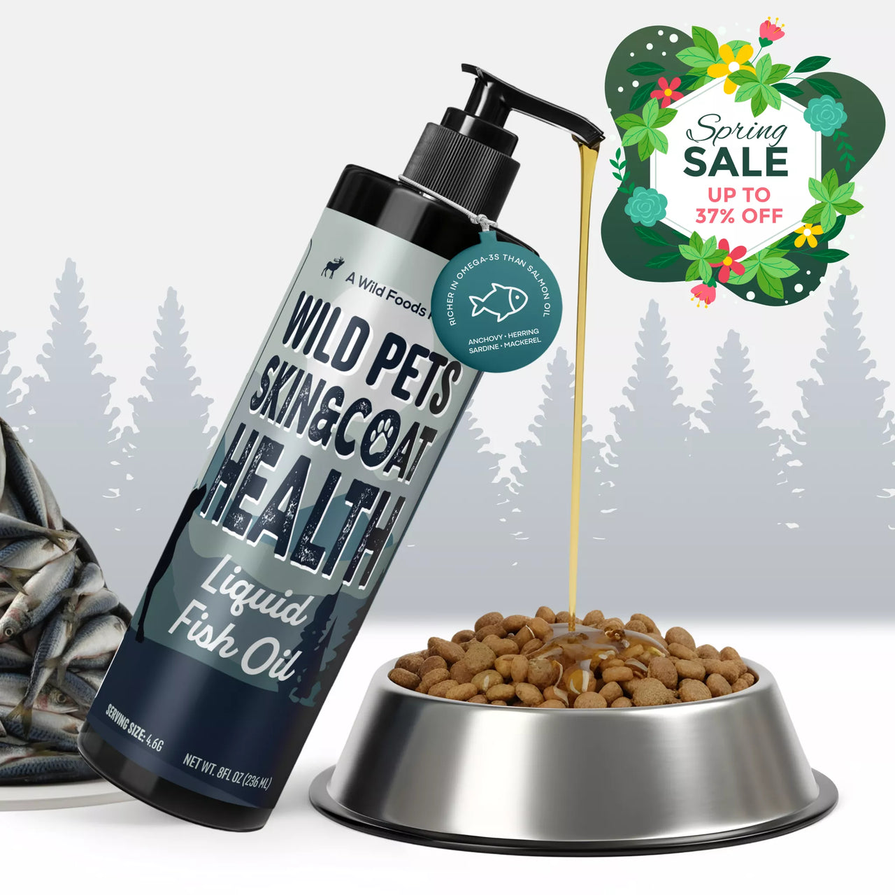 Wild Pets Liquid Fish Oil