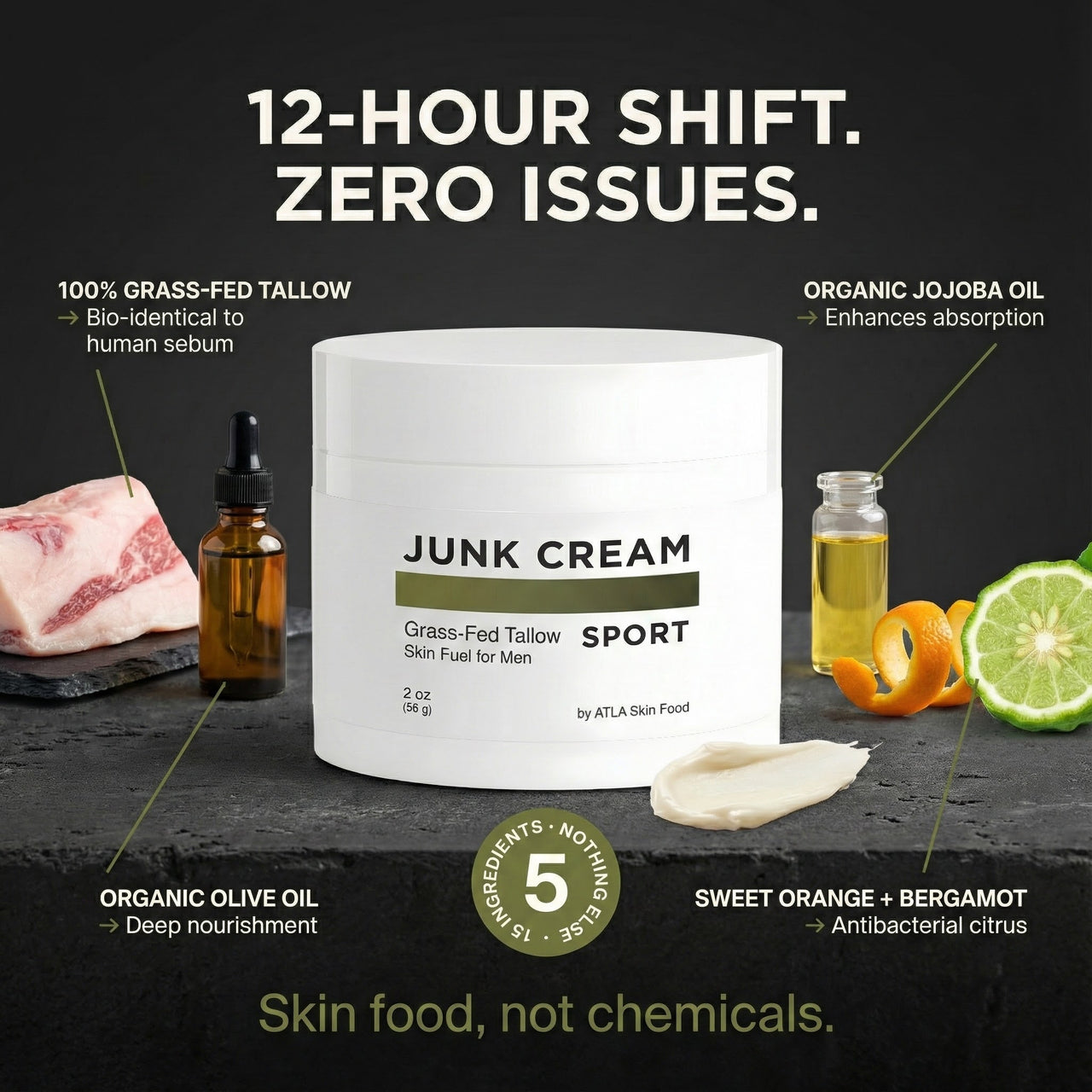 ATLA Junk Cream for Men