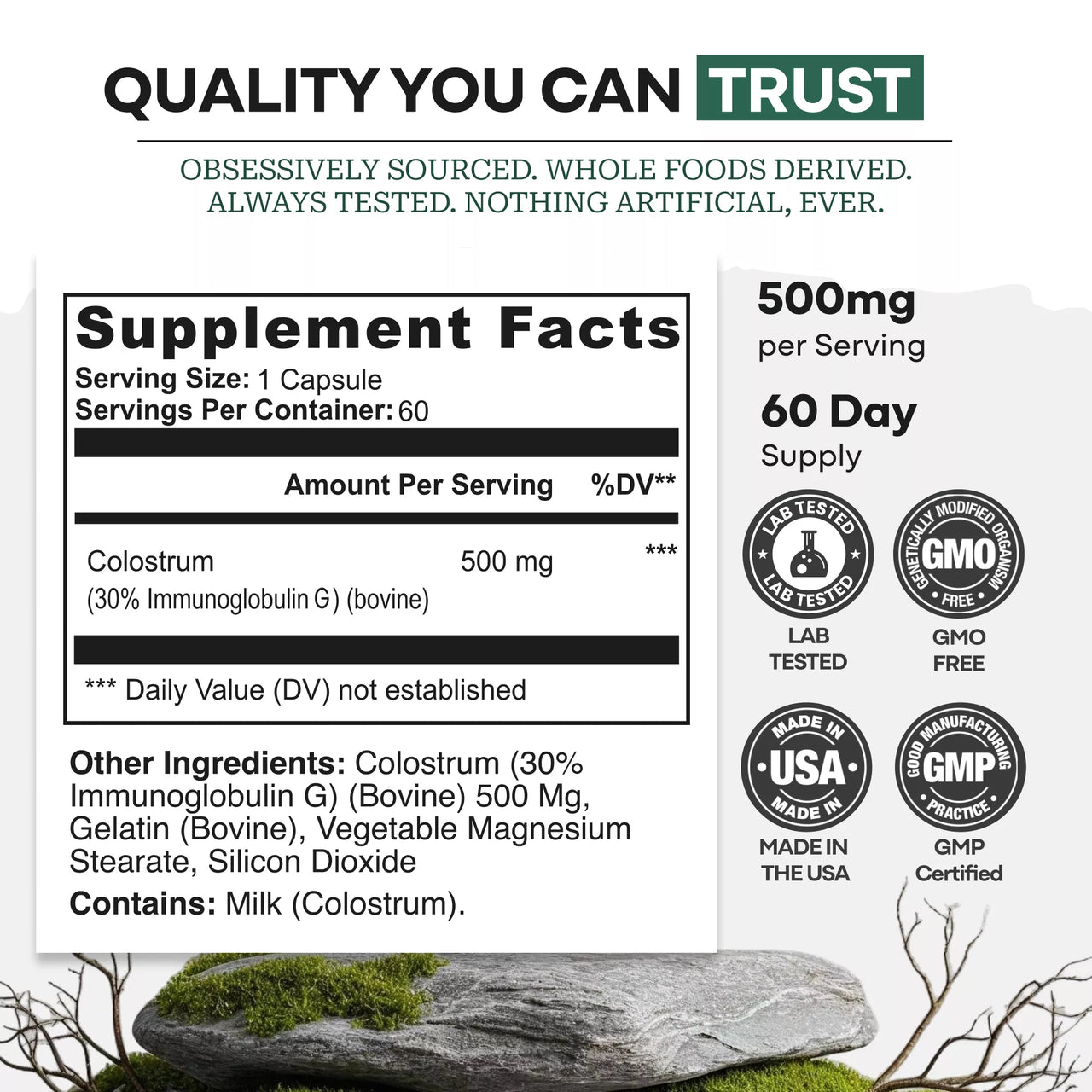 Wild Colostrum Capsules