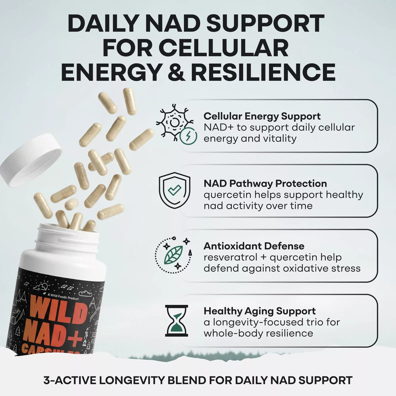 Wild NAD+ Capsules