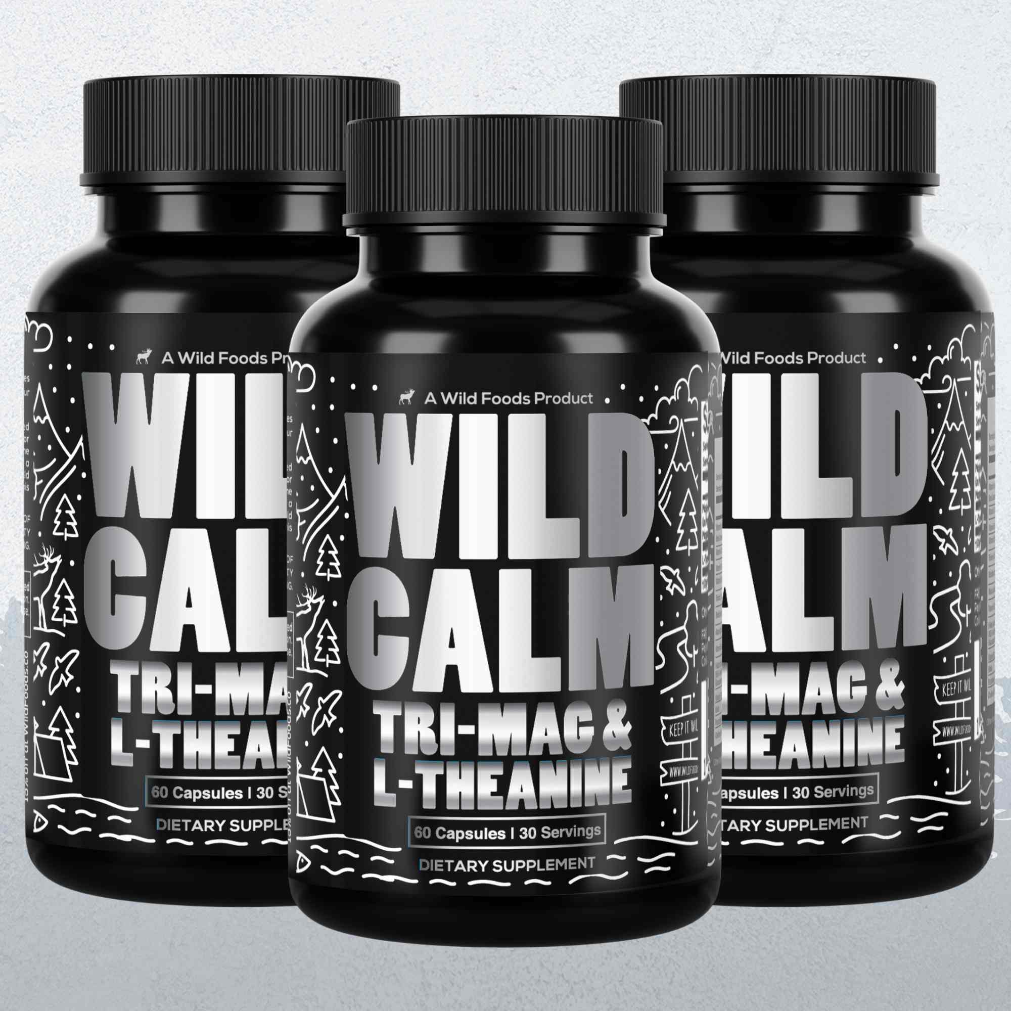Wild Calm - Tri-Mag & L-Theanine