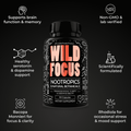 Wild Focus Nootropic Blend Wholesale Case of 12 Wholesale Wild Foods   