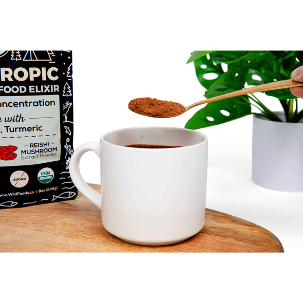 CocoTropic Organic Cocoa Mushroom Mix Mushrooms Wild Foods   