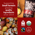 SUMMER WARNING: Wild Cocoa Butter Wafers, Raw & Organic Ingredients Wild Foods TWO ($20.99ea)*  