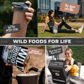 Wild Chaga Mushroom Powder Extract Mushrooms Wild Foods   
