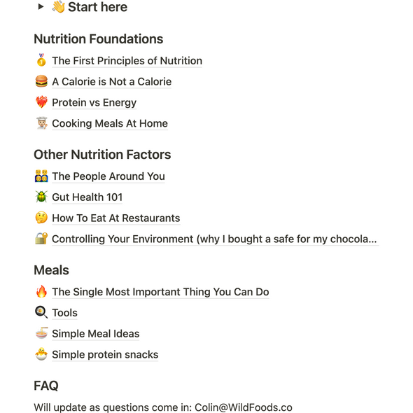 Principles of Human Nutrition Course by The Wild CEO Courses Wild Foods   