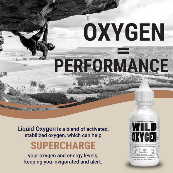 Wild Oxygen - Liquid Mineral Supplement 2oz - case of Six Wholesale Wild Foods   