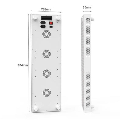 Noble Red Light Therapy Panels - 1200w - 660nm to 850nm Red and Infrared Light Red Light Wild Foods A1200w Pro  
