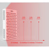 Noble Red 600W Light Therapy Panel  - 660nm to 850nm Red and Infrared Light Red Light Wild Foods   