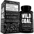 Activated Charcoal Capsules made from 100% Organic Coconuts, 120ct Supplements Wild Foods ONE  